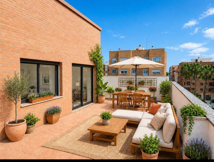 Descripción 490 - Vivienda a estrenar, construida en 2009.
Ático con terraza en venta carrer Xúquer, Carlet.

Vivienda en cuarta planta con ascensor.
